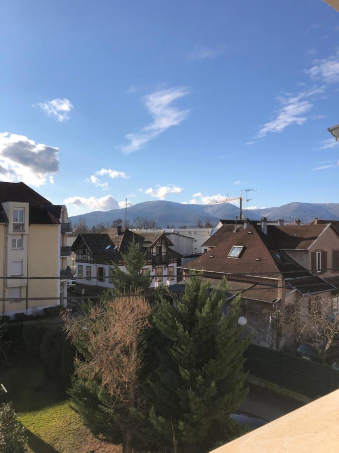 Au Pied Des Vosges Obernai Exterior foto
